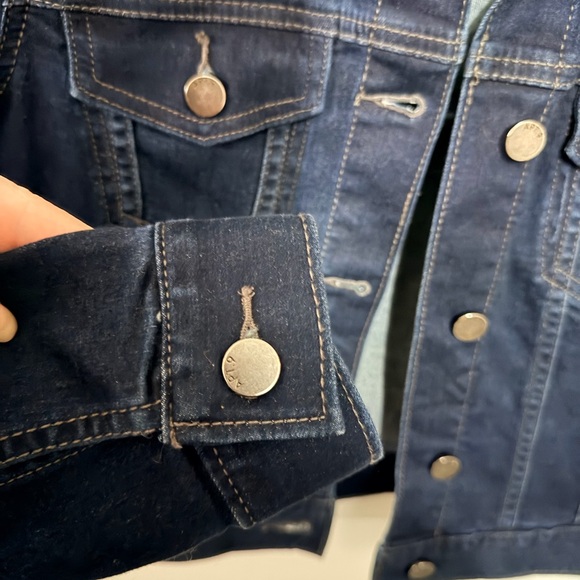 Apt. 9 Dark Blue Women’s Jean Jacket - Picture 5 of 8